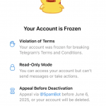 Telegram：被冻结账户现可申诉解封-博彩交流-博彩策略-博彩信誉网